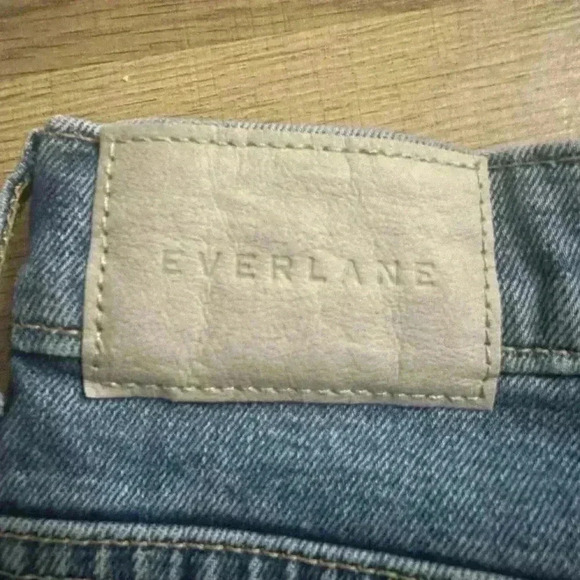 Everlane the Way high denim shorts size 26 - Picture 3 of 5